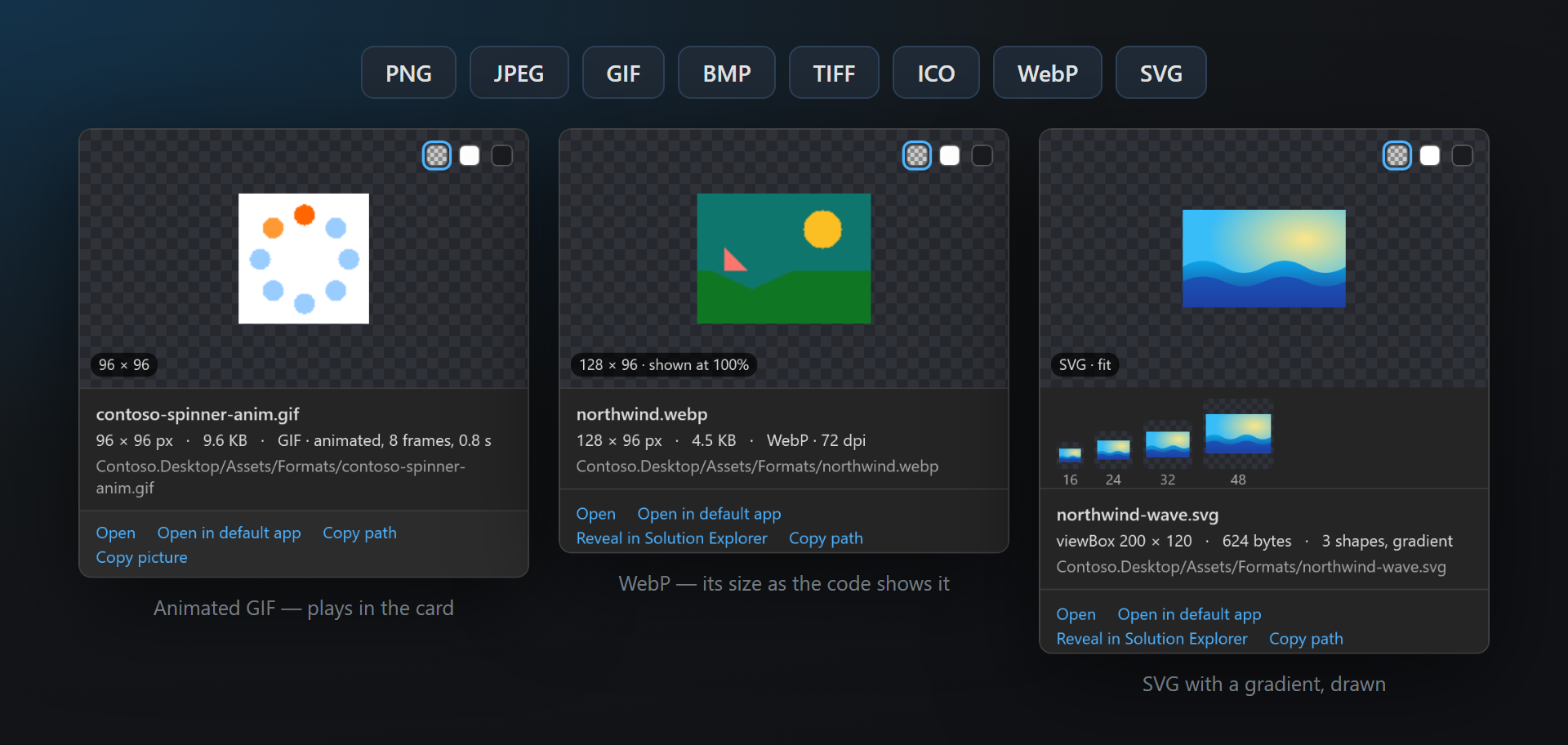 Formats