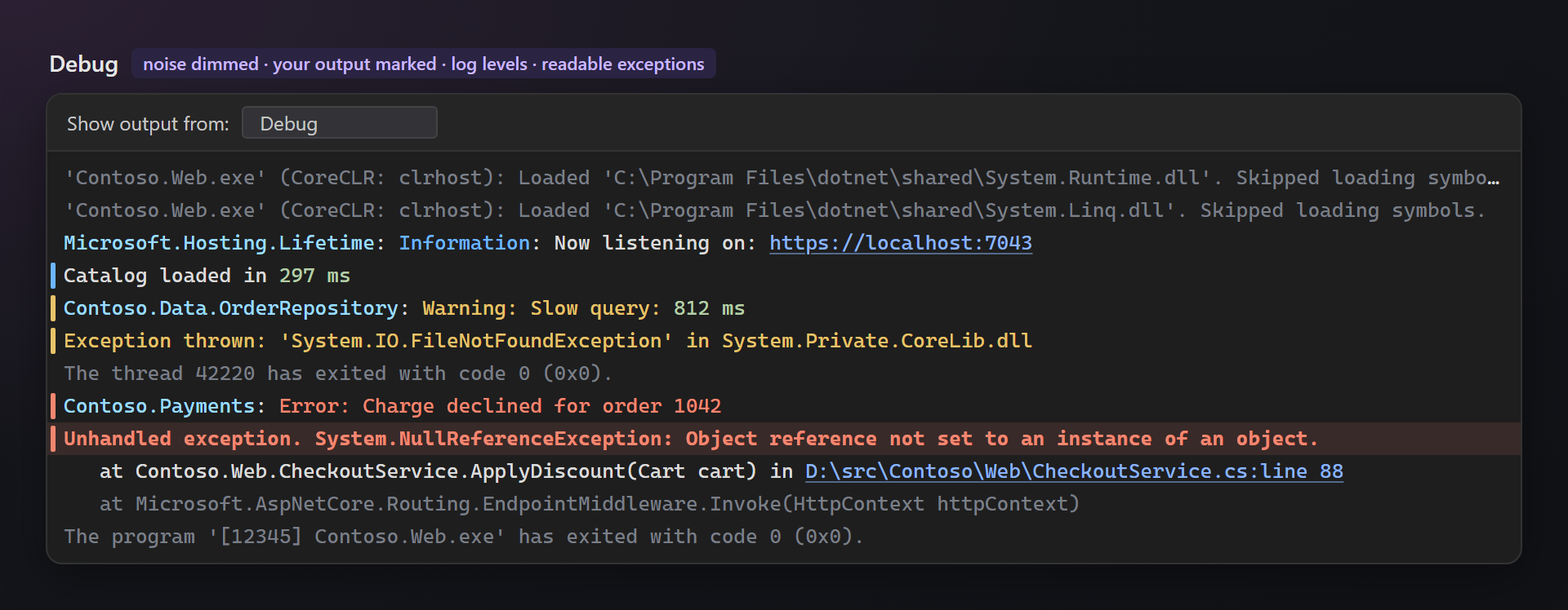 Debug